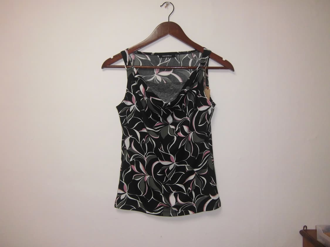 jpn vintage lace point sleeveless top 상품이미지3