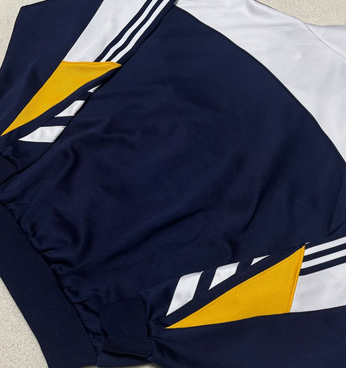 아디다스 올드스쿨 네이비 화이트 져지 (데상트 라인) 상품이미지6