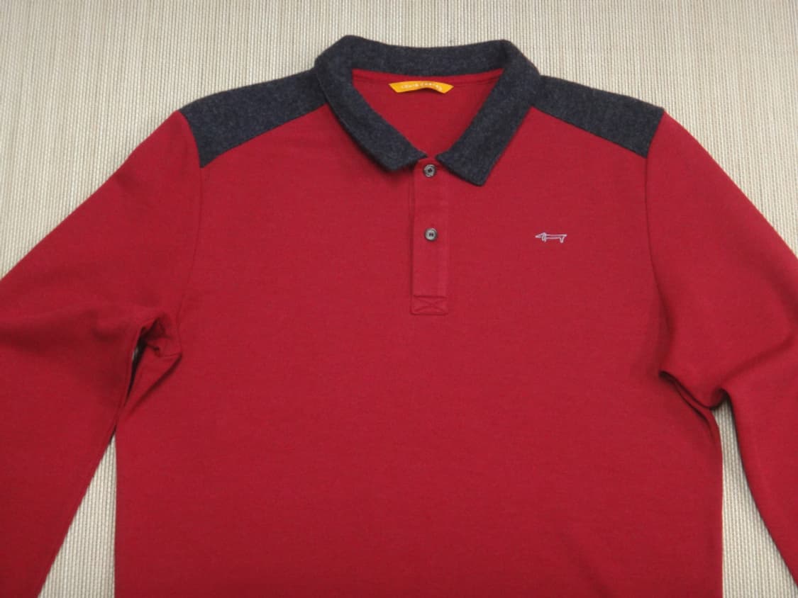 (2XL) 루이까스텔 골프 남성 카라 긴팔 기모 티셔츠 상품이미지3