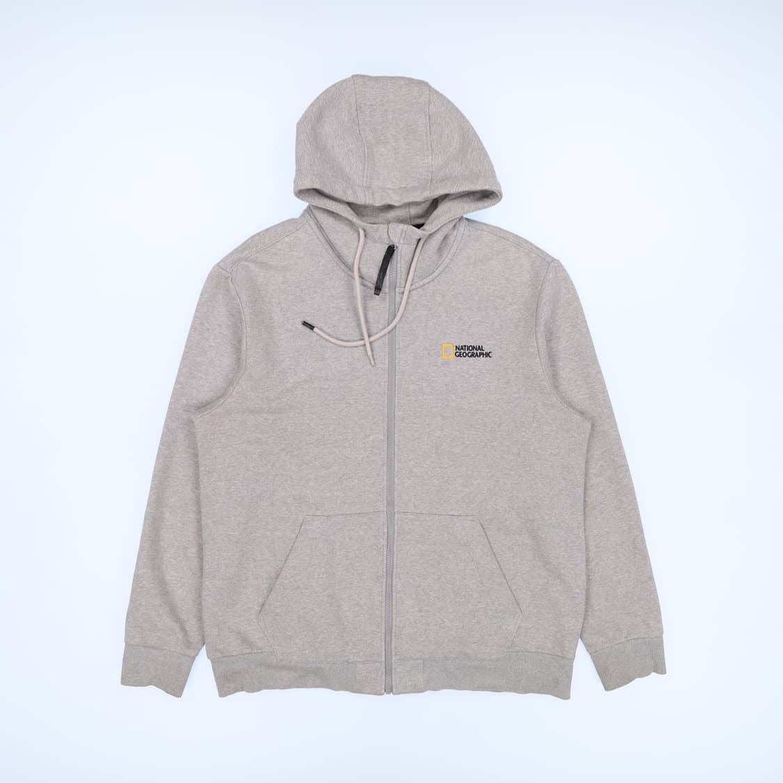 [2XL] 내셔널지오그래픽 남성 그레이 후드 집업 자켓 N7079 상품이미지1