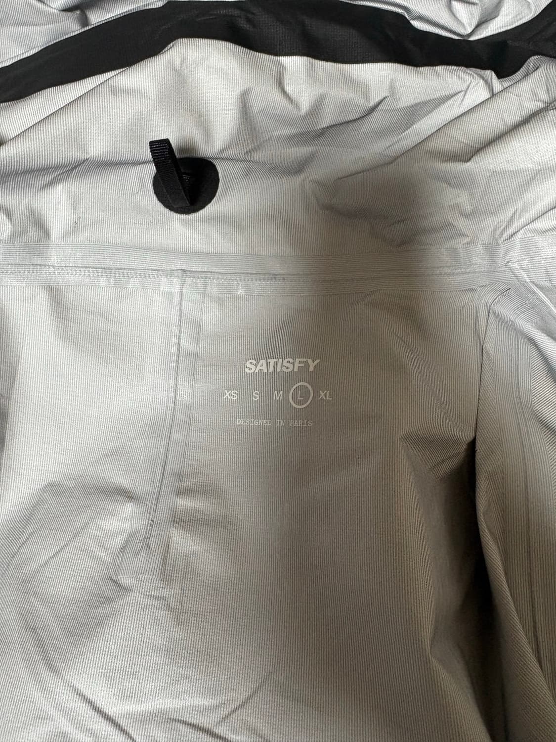 새티스파이 퍼텍스 3L 플라이 레인 자켓 블랙 상품이미지3