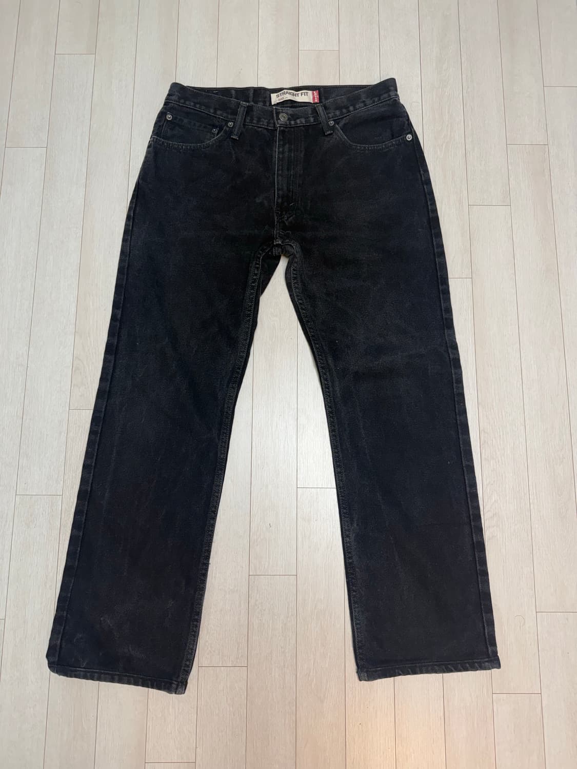 리바이스 505 블랙진 스트레이트 핏 31~32 size 상품이미지1