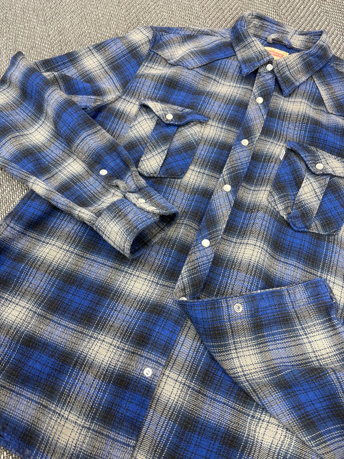 리바이스 체크 셔츠 상품이미지3