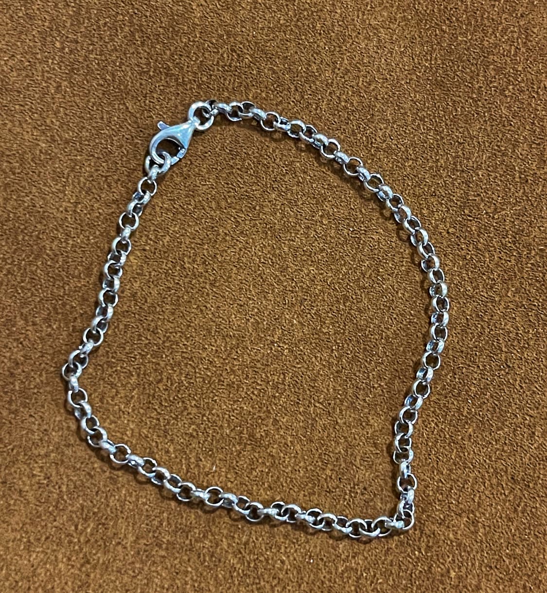 Solid Link Bracelet S925 3mm 남자팔찌 상품이미지2