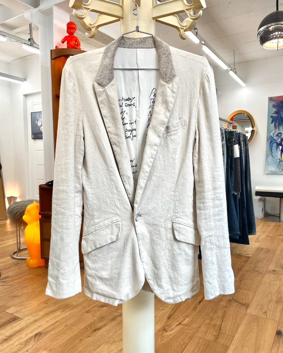 [3] 이사무 카타야마 백래쉬 테일러드 자켓 상품이미지1