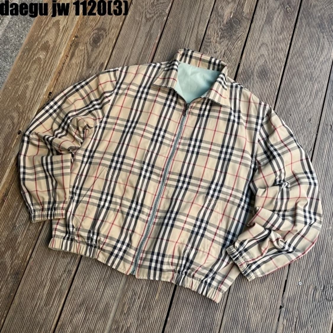 버버리 양면 자켓 이염많음 상품이미지2