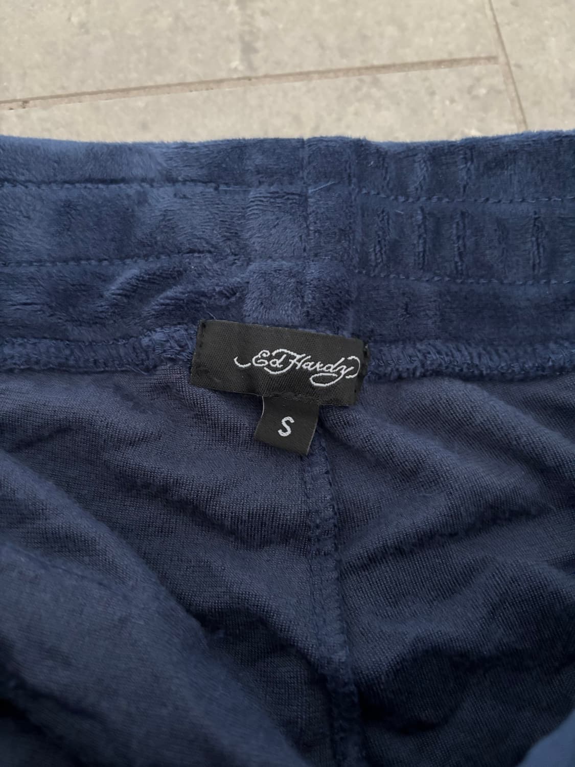 [새제품] 에드 하디 벨루아 벨벳 후드집업 팬츠 셋업 상품이미지10