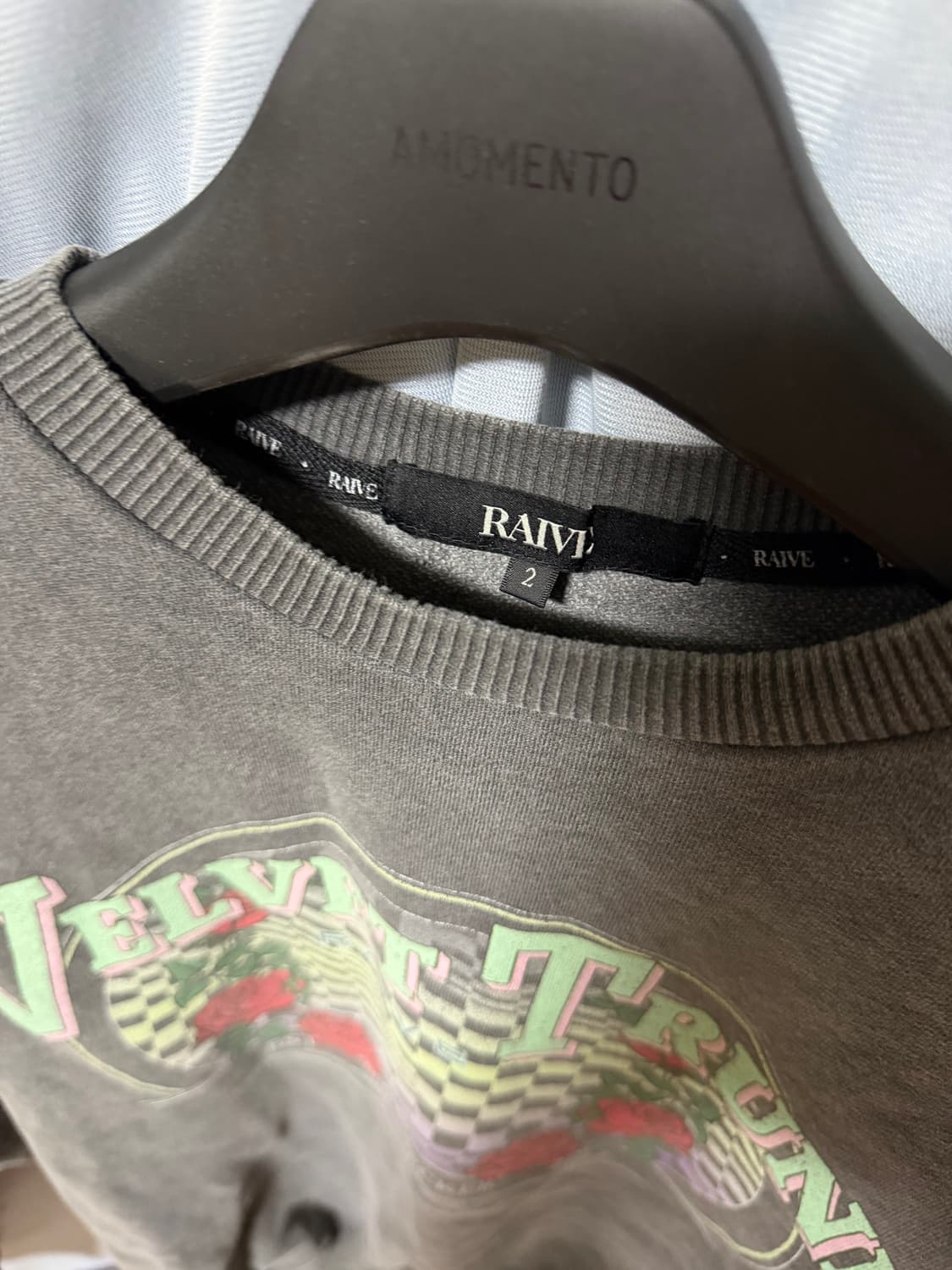 프린팅 빈티지워싱 맨투맨 상품이미지2