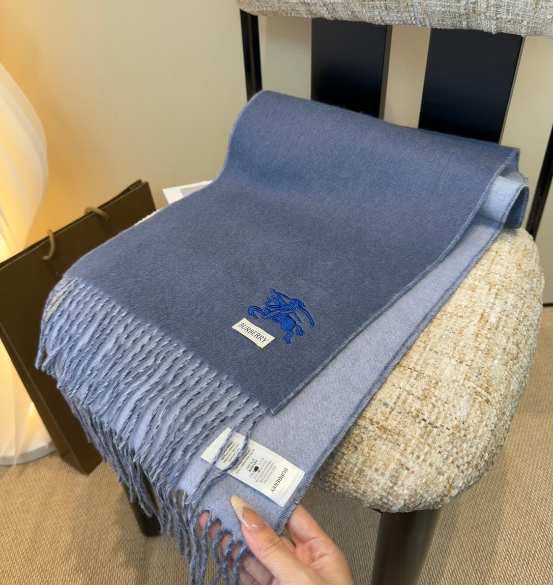 버버리 리버서블 스카프 100% 램스울
 상품이미지4