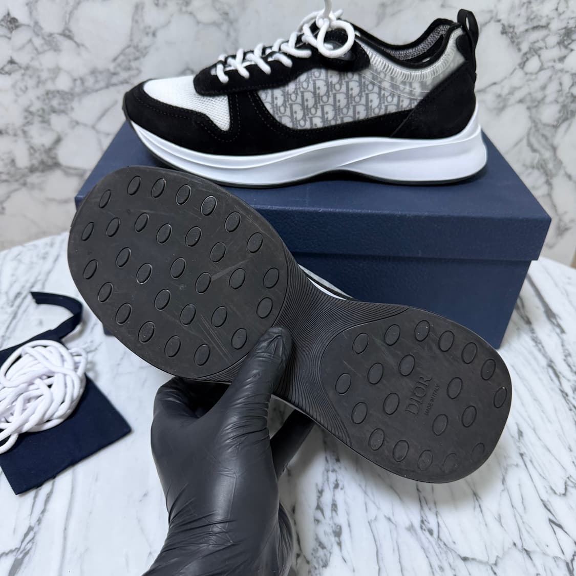 (41) 디올 오블리크 b25 러너 스니커즈   상품이미지6