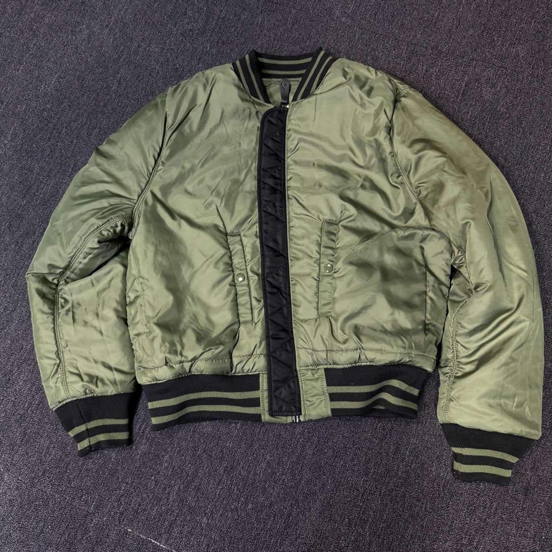 알파인더스트릿 MA-1 리버시블 항공점퍼 상품이미지6