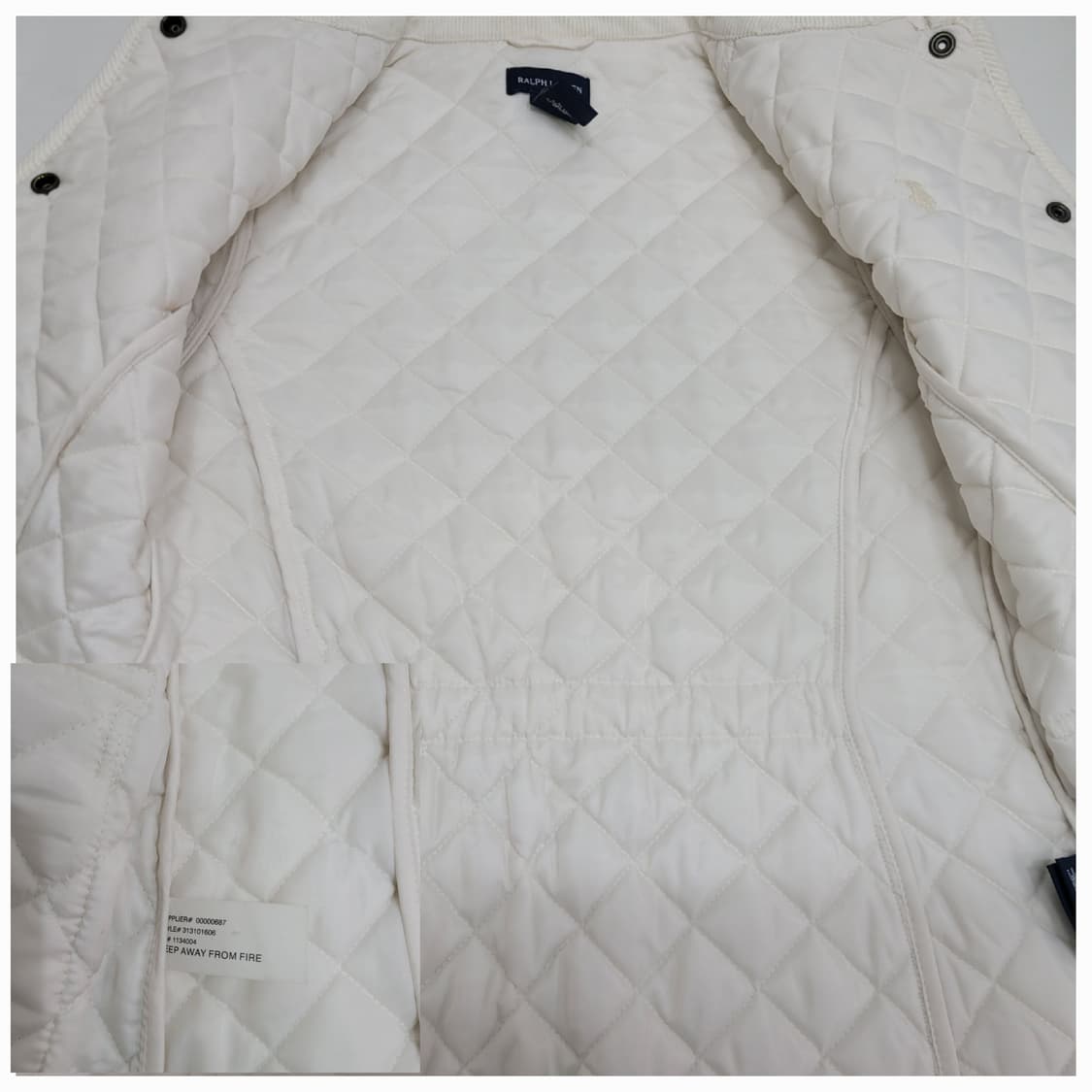 POLO 랄프로렌 주니어 퀼팅 자켓 / 16사이즈 (여성S사이즈가능)
 상품이미지6