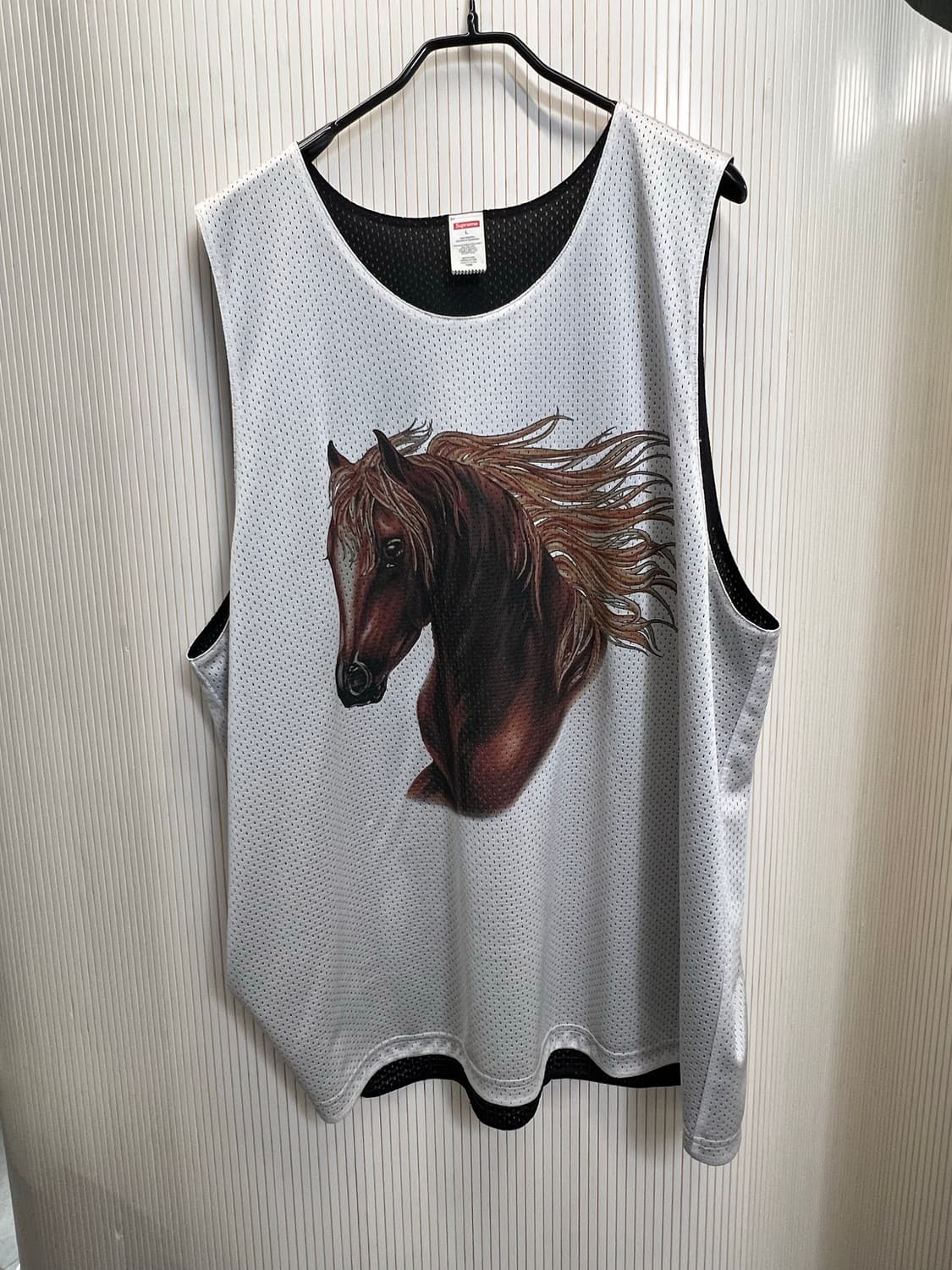 슈프림 그래픽 매쉬 민소매 셔츠 상품이미지2