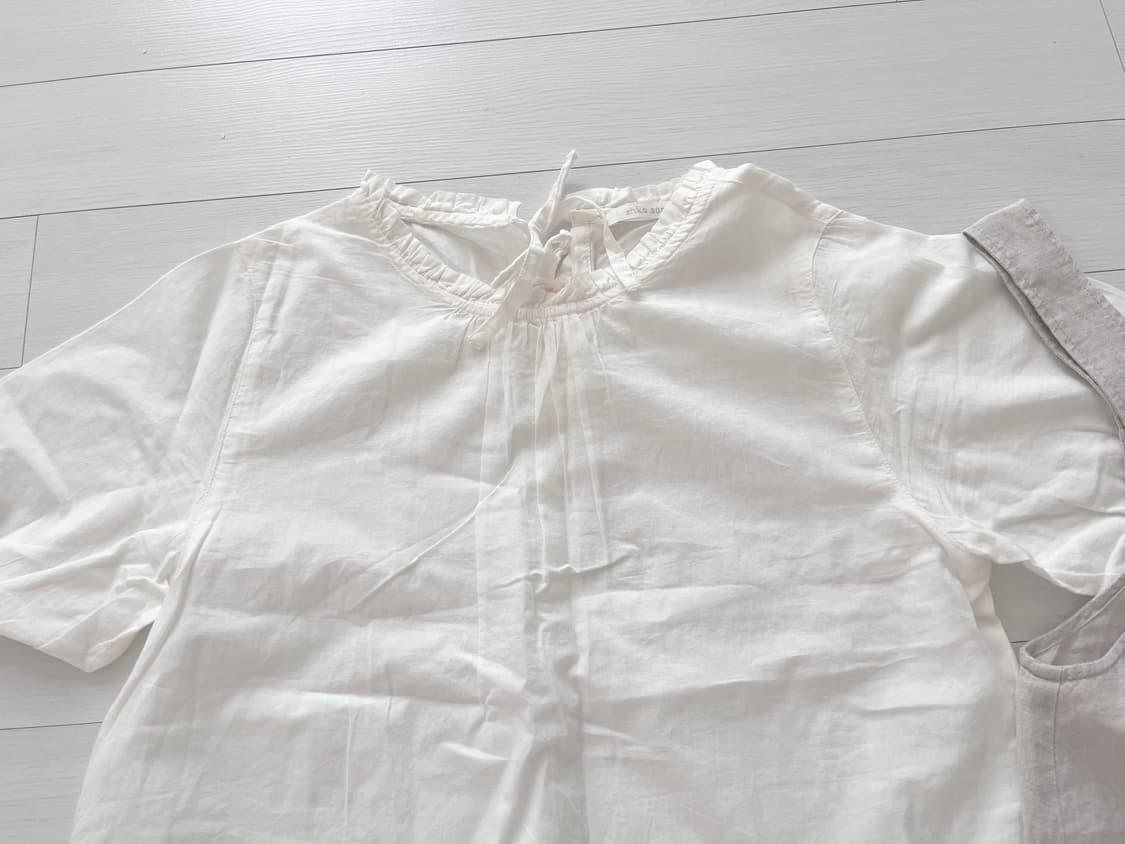 Ehkasopo 블라우스 sm2원피스 세트 린넨 모리걸 상품이미지2