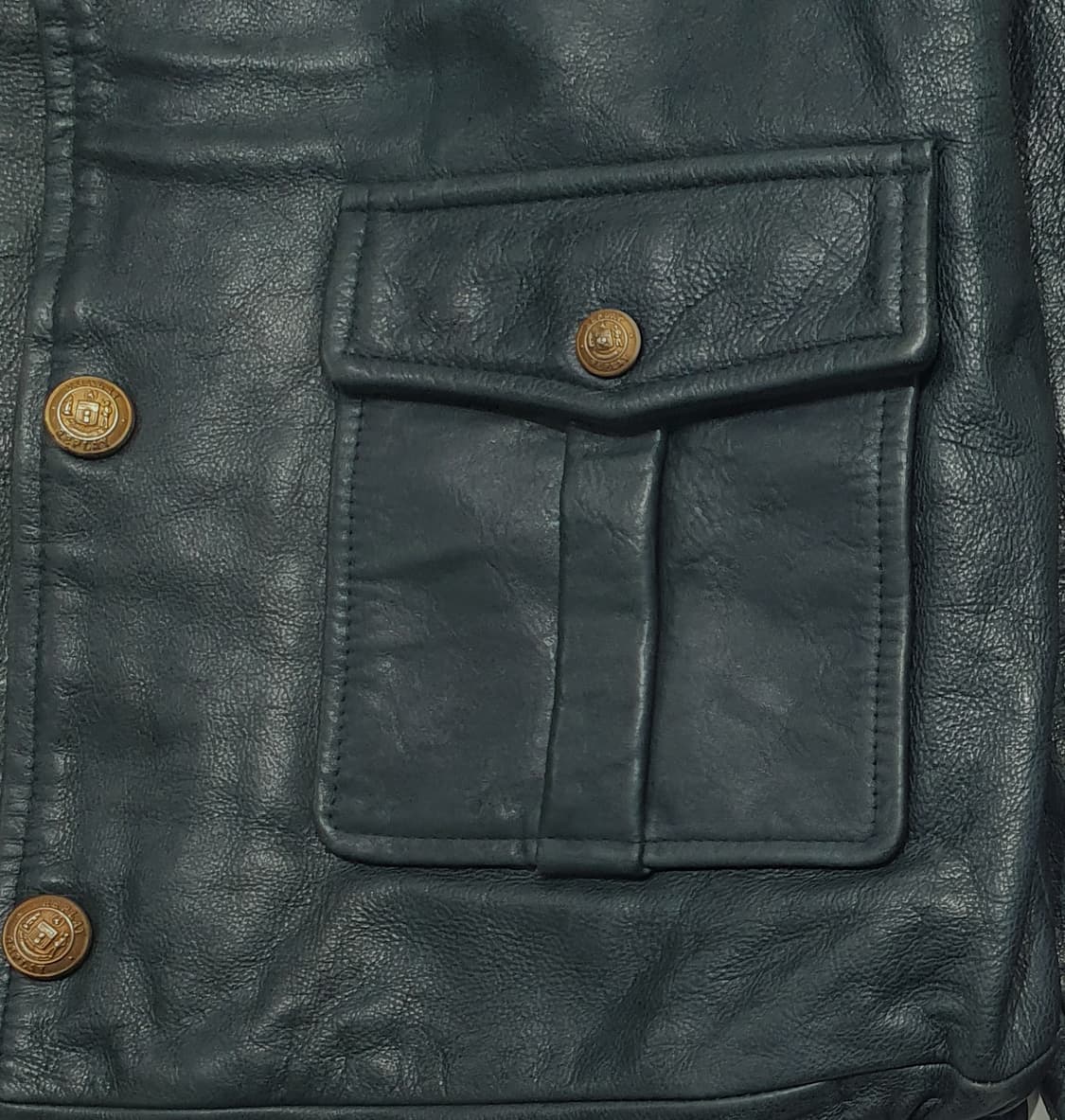 replay 리플레이 시카고 폴리스 가죽 자켓 L (105-110) 상품이미지5