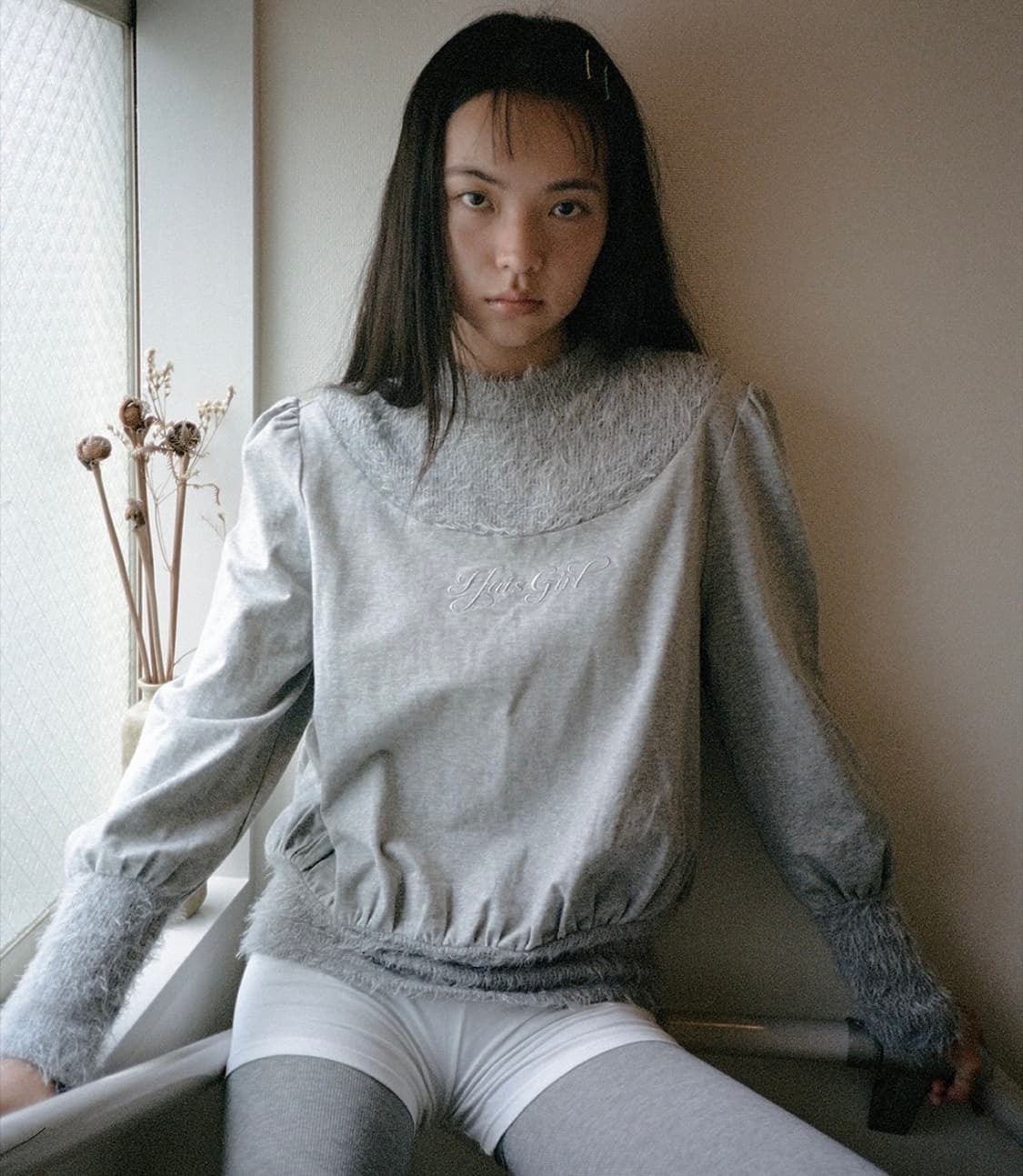 FFATS GIRL MOCKNECK L/S TEE (새상품) 상품이미지1