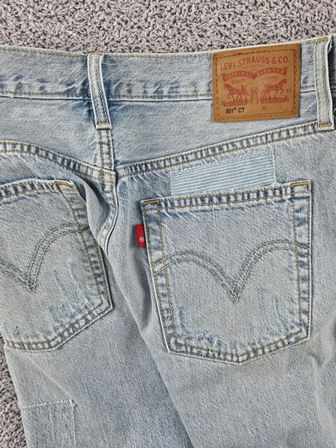 리바이스 501 라이트 데님 진 팬츠 ( 27X34 ) / 10871 상품이미지8
