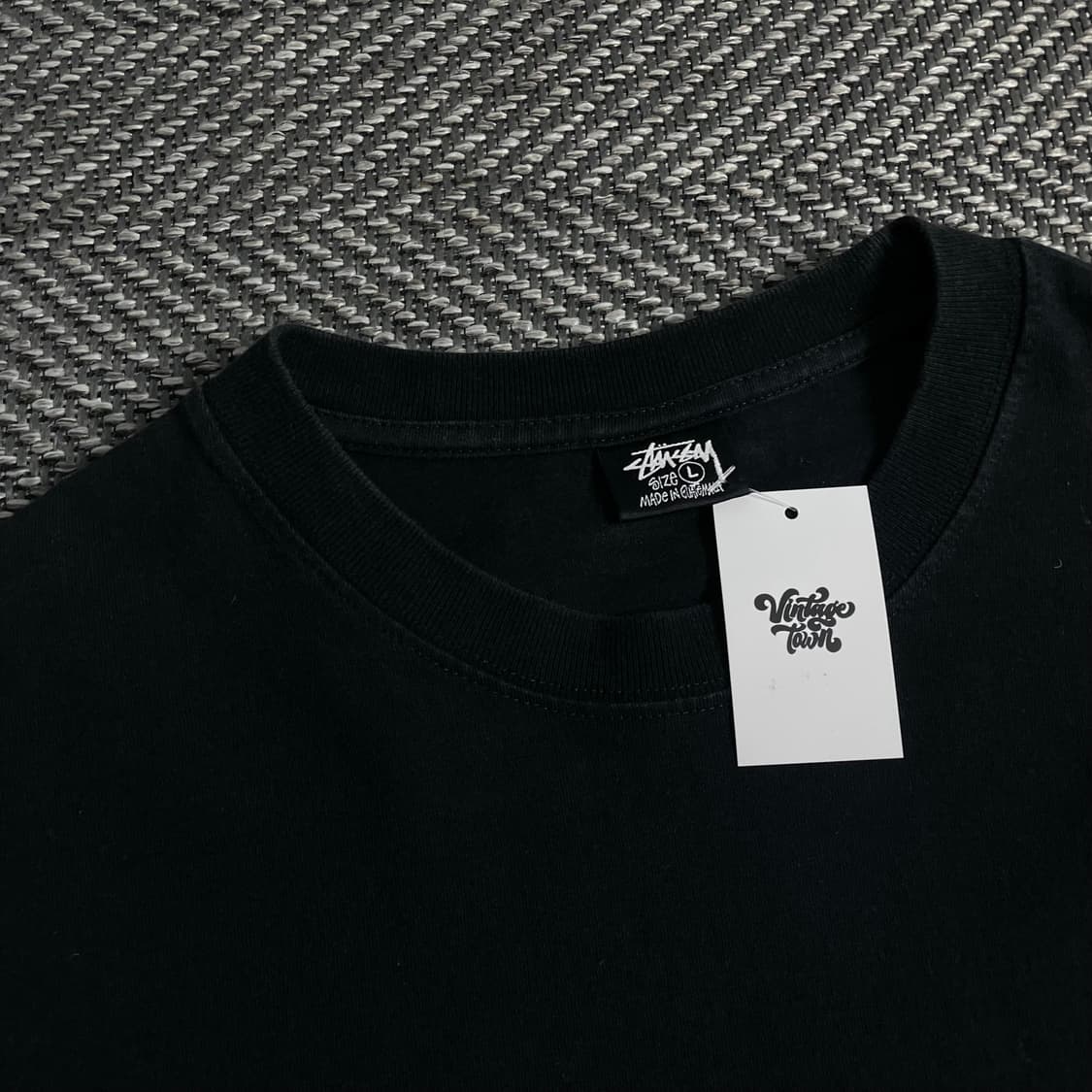 스투시 베이직 빅로고 박시핏 롱슬리브o 3729 상품이미지5