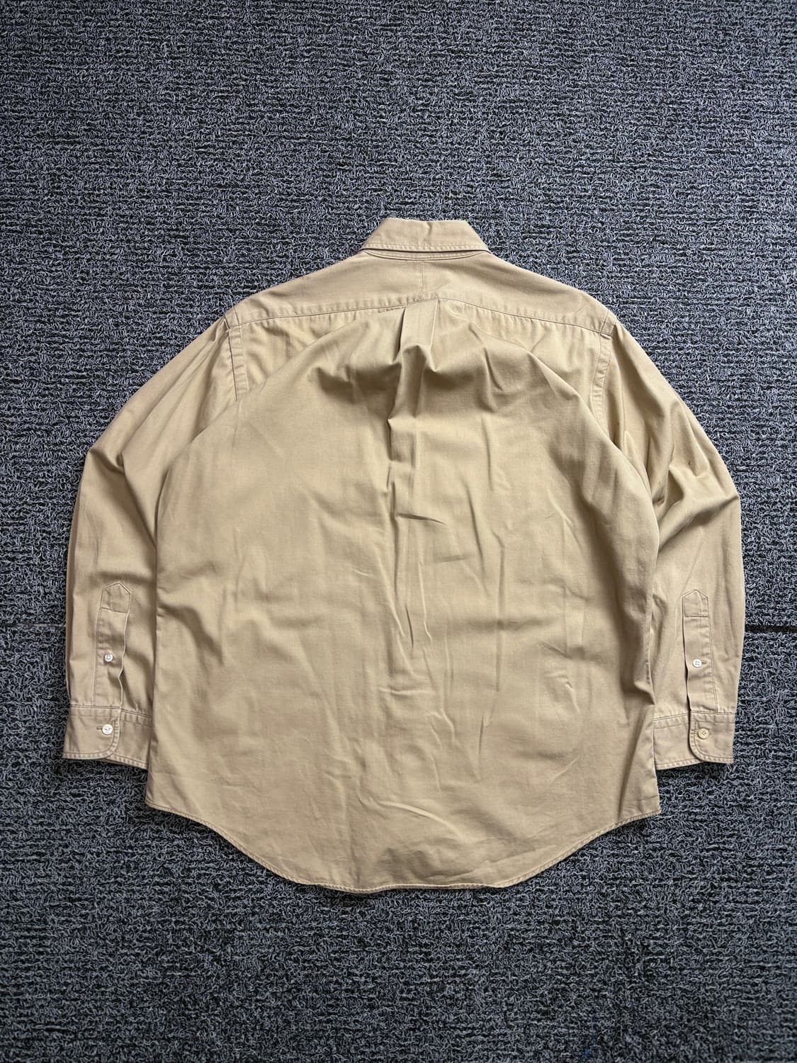 폴로 랄프로렌 포니 로고 박시핏 브라운 미니멀 셔츠 2153 상품이미지4