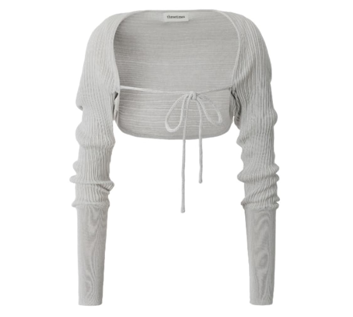 쓰리타임즈 릿볼레로 (그레이) 상품이미지1