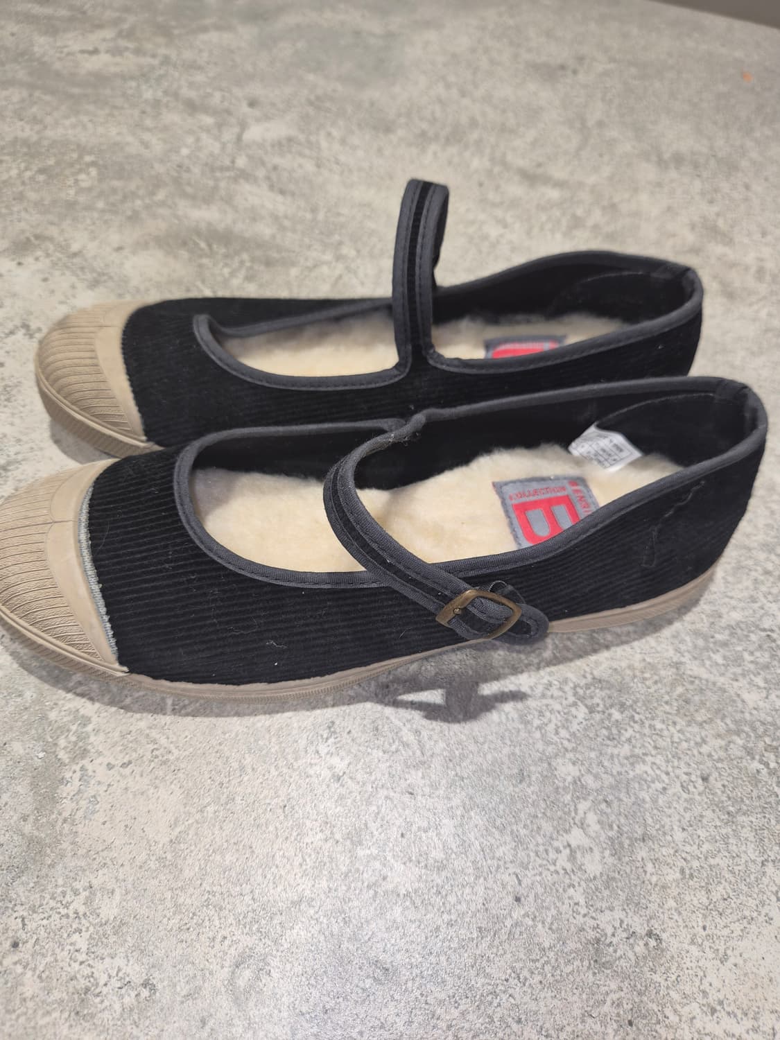 벤시몽 메리제인 블랙 코듀로이 38 상품이미지3