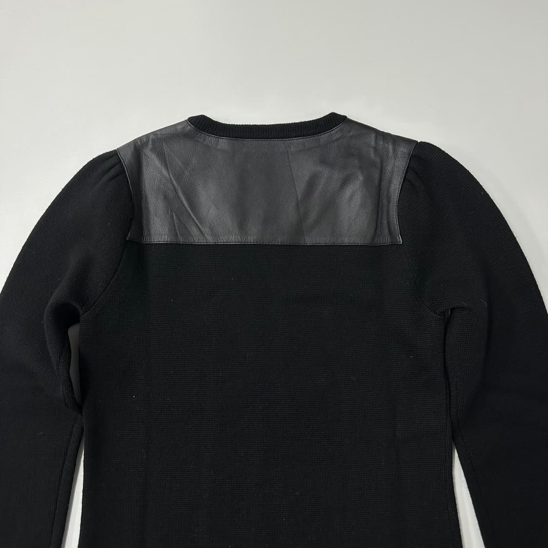 띠어리 양가죽 니트 원피스 자켓 상품이미지6