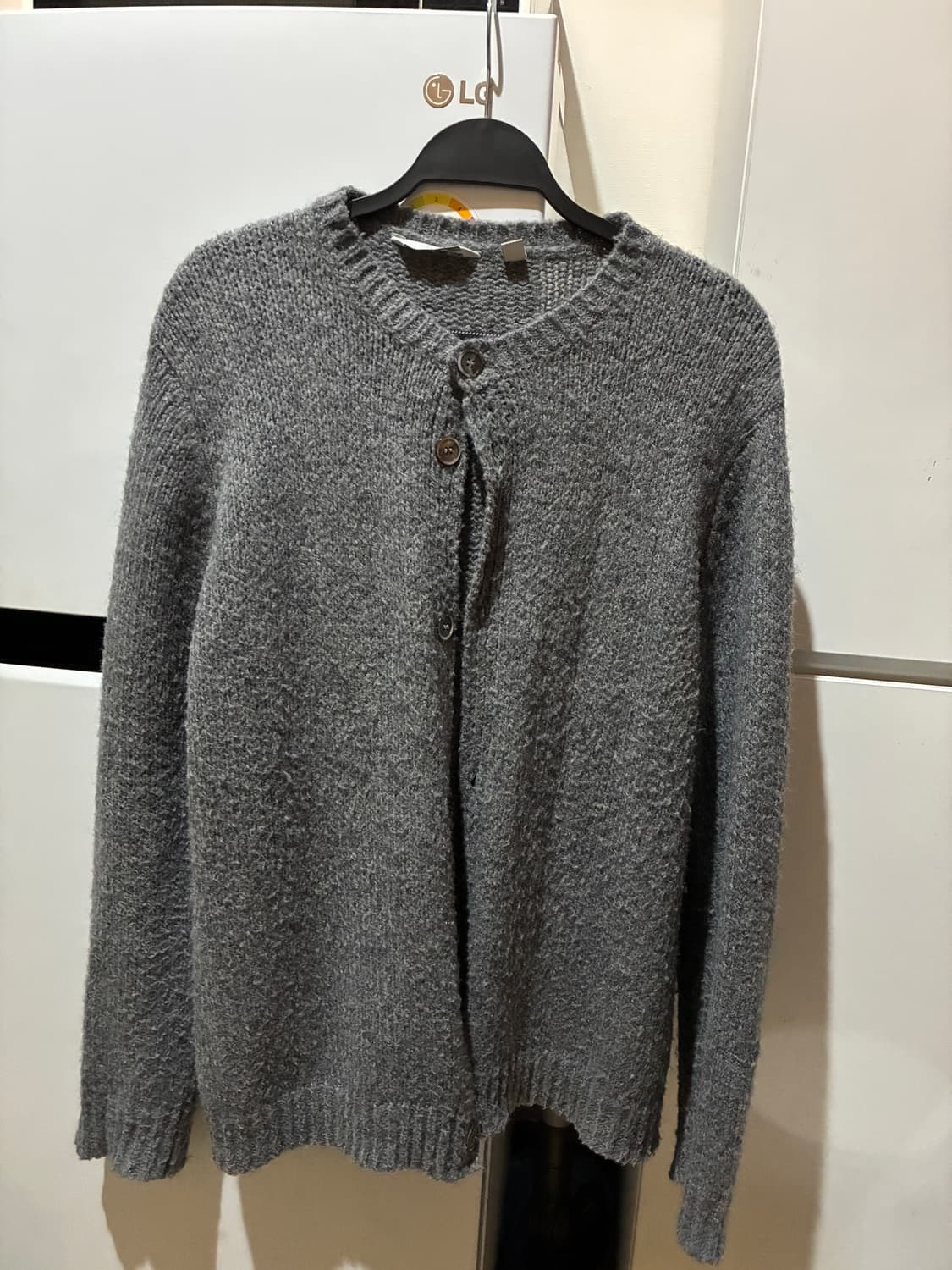 주앙옴므 그레이 가디건 상품이미지3