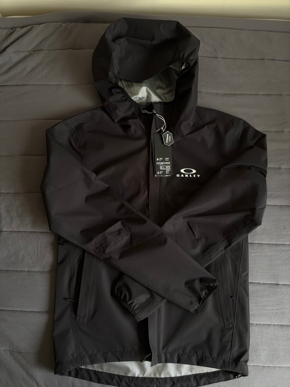 오클리 엘리먼츠 쉘 자켓 2.0 블랙아웃 XS 새상품 상품이미지2