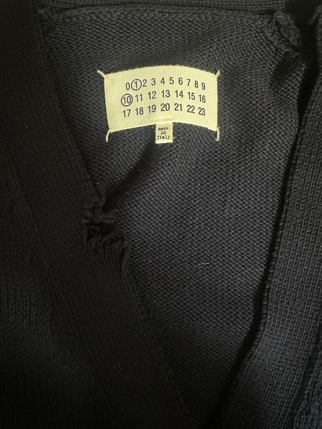 마르지엘라 디스트레스드 코튼 가디건 상품이미지5