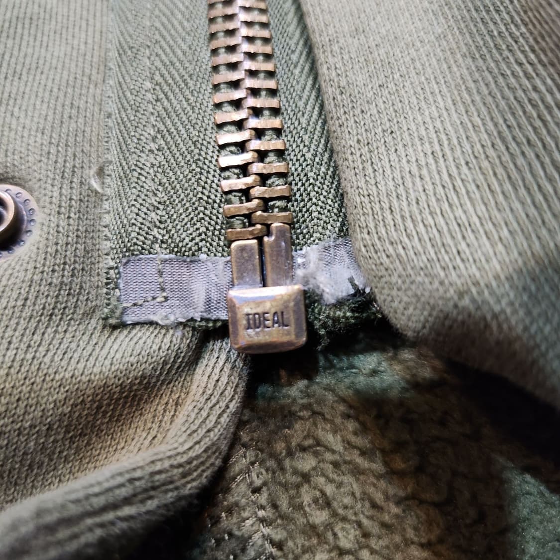 폴로 데님앤서플라이 스웻 M-65 필드 자켓 L 성조기 상품이미지8