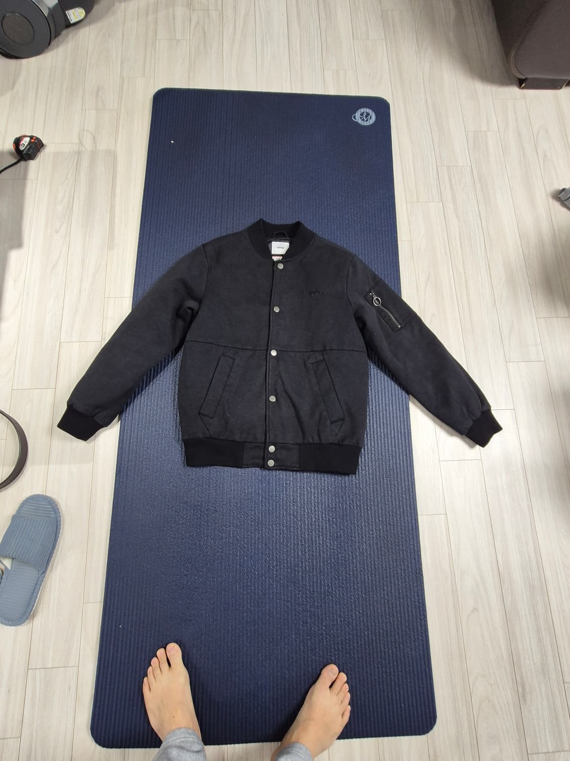 JEEP 항공점퍼 100 블랙 상품이미지1