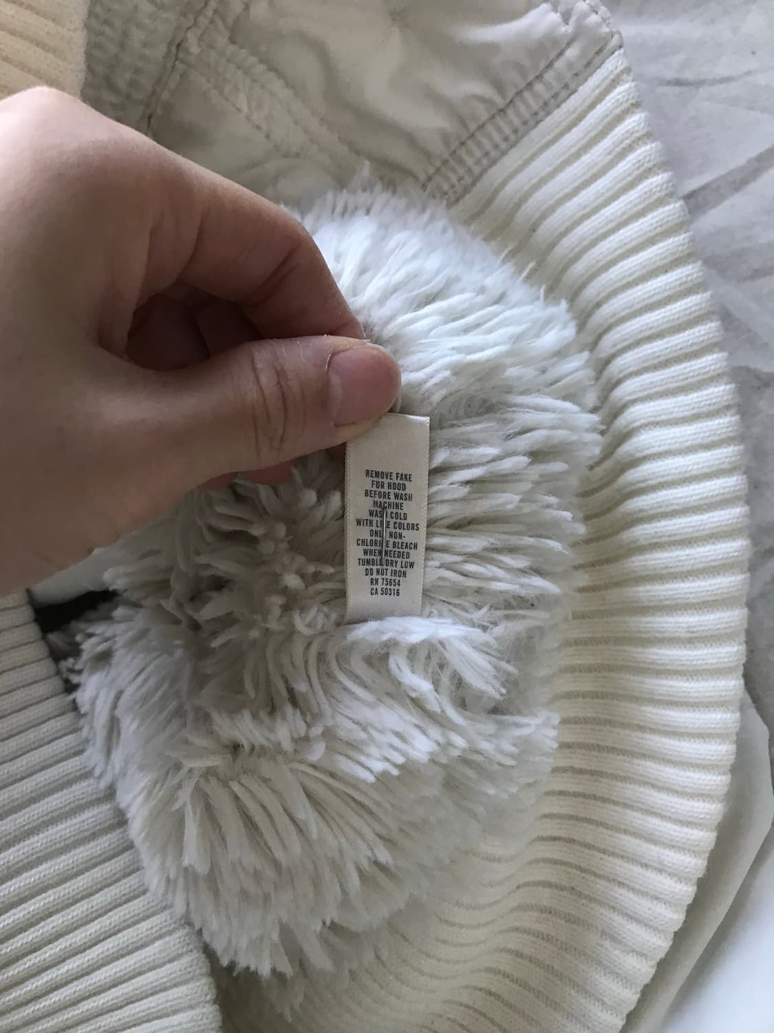 아베크롬비 대장급 화이트 울프죠 봄버 패딩 자켓 상품이미지10