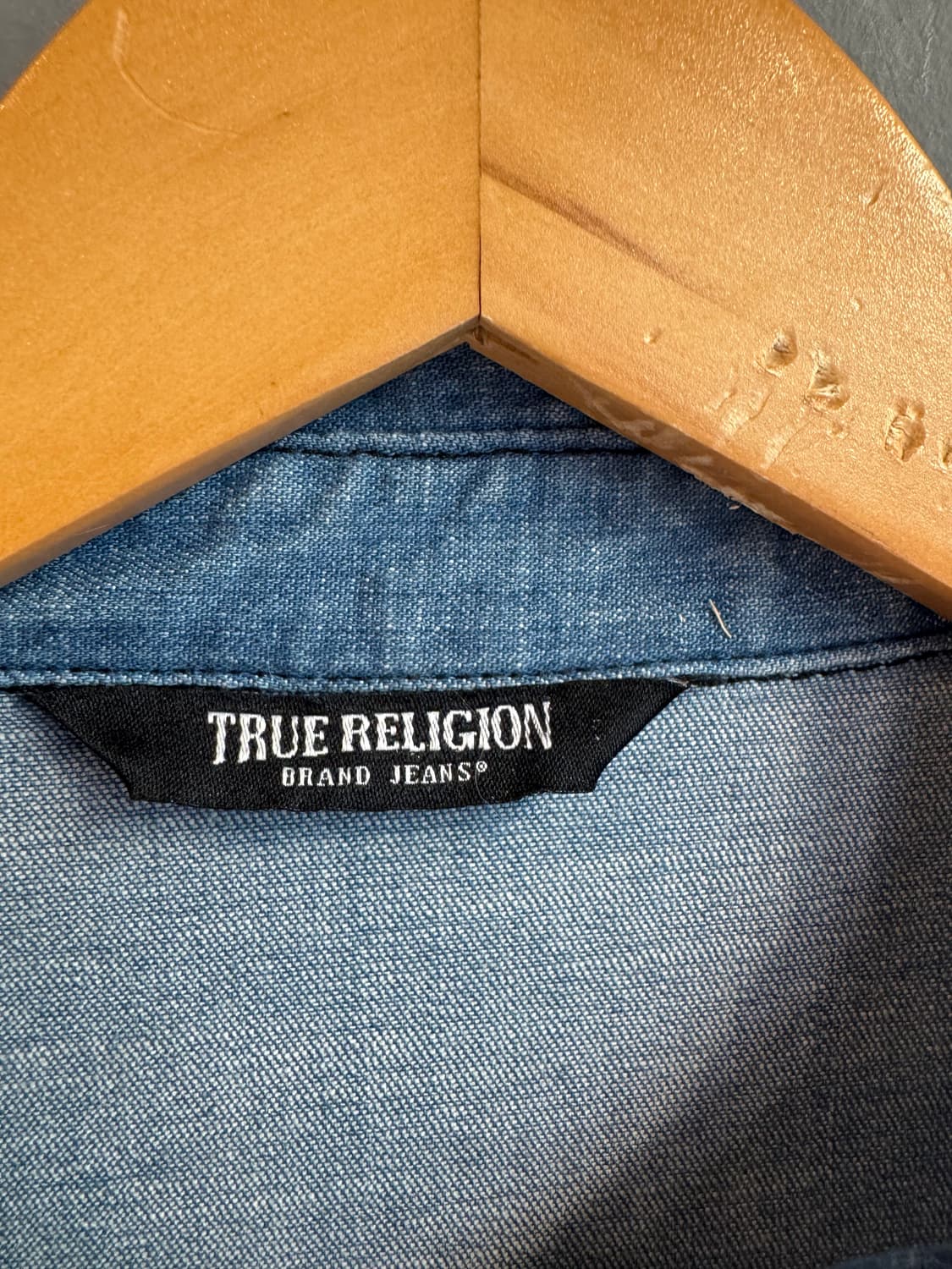 트루릴리젼 데님 셔츠 상품이미지2