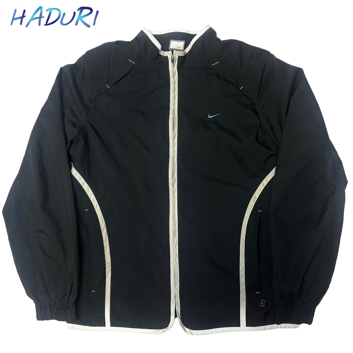 나이키 00s 테니스로고 블랙바람막이 M 상품이미지1
