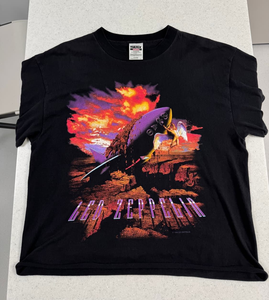 Led Zeppelin 빈티지 밴드 티셔츠 XL 상품이미지1