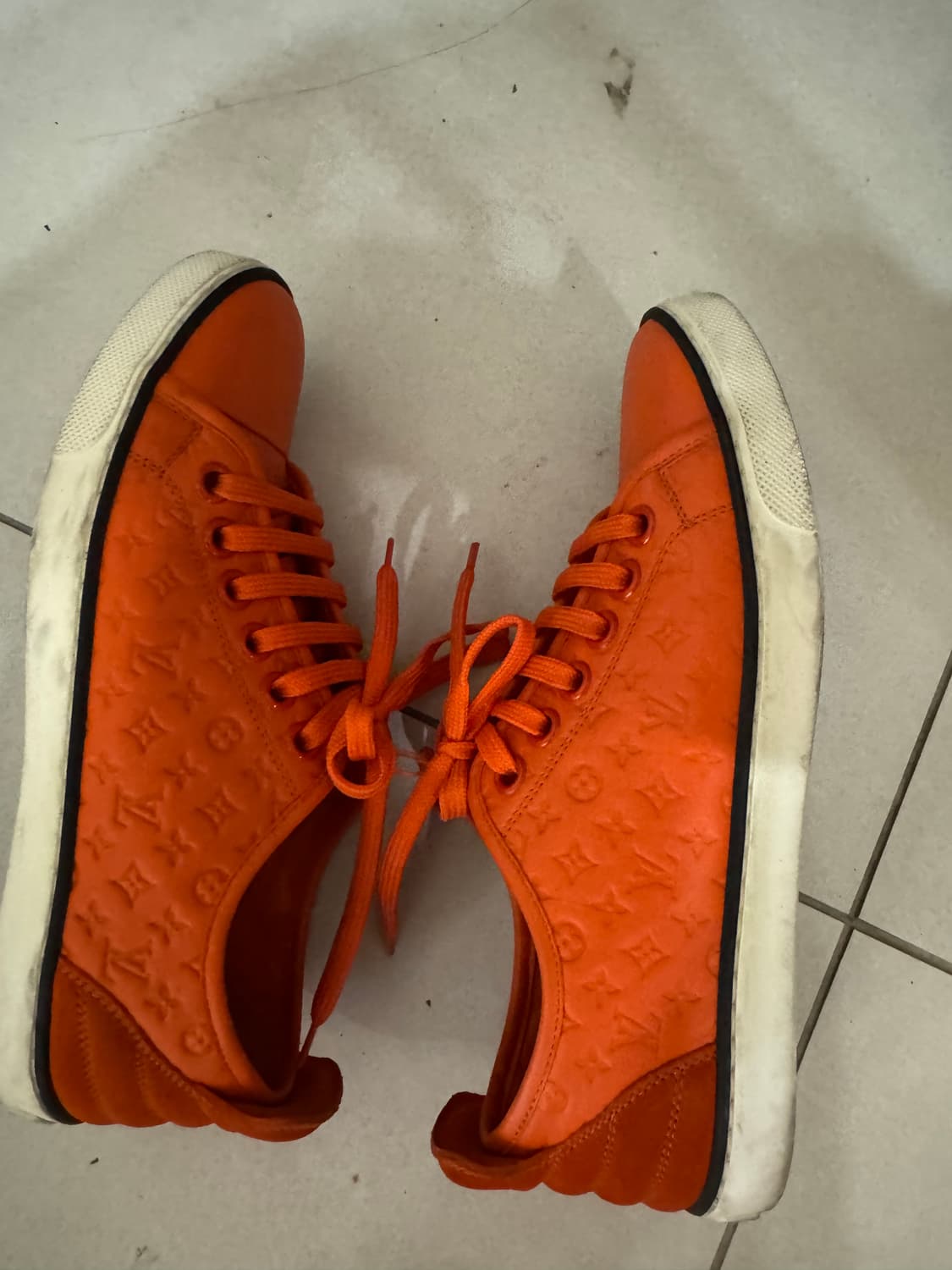 루이비통 오렌지 스니커즈 37 240 상품이미지3