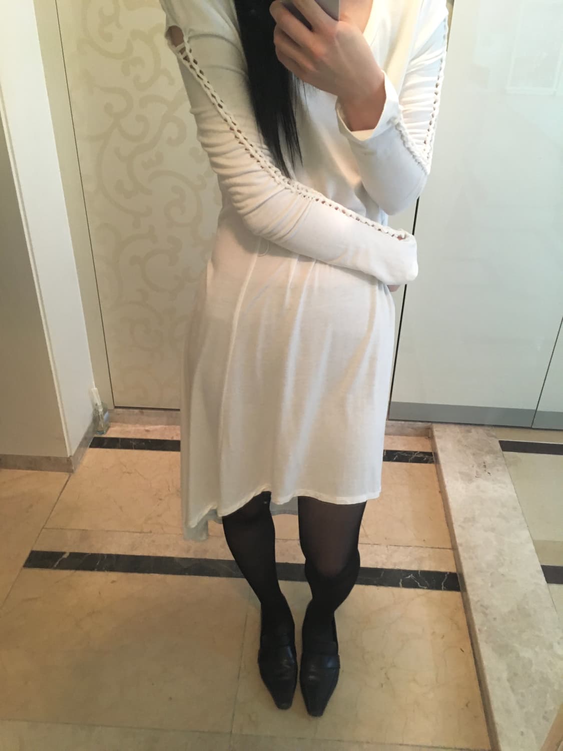 unbalance strap datail design long top 상품이미지5