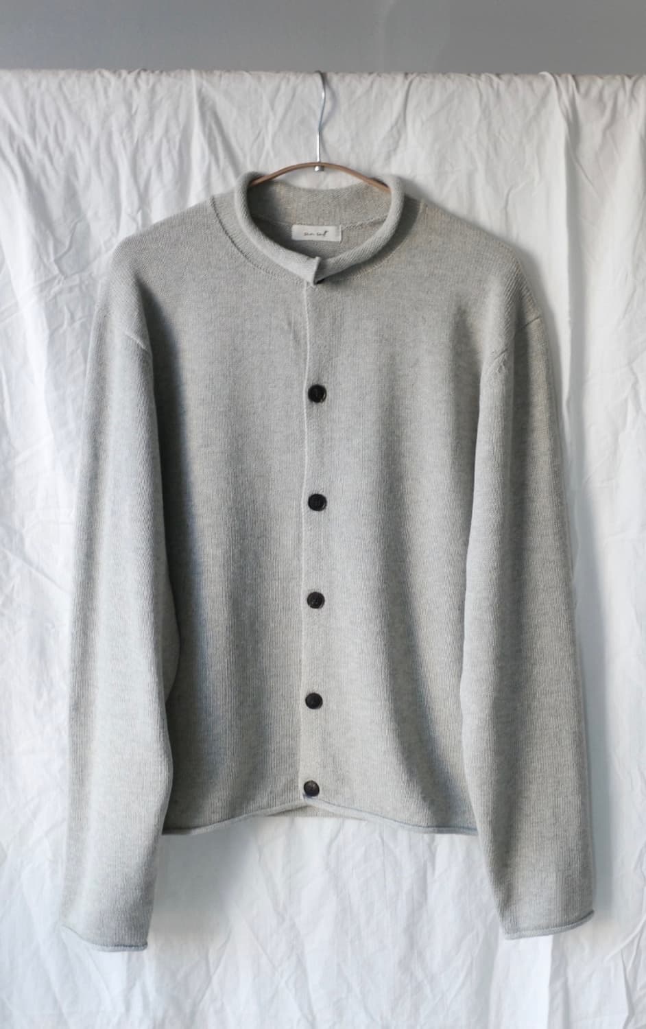 seasalt 루프헴가디건 그레이 3사이즈 상품이미지1