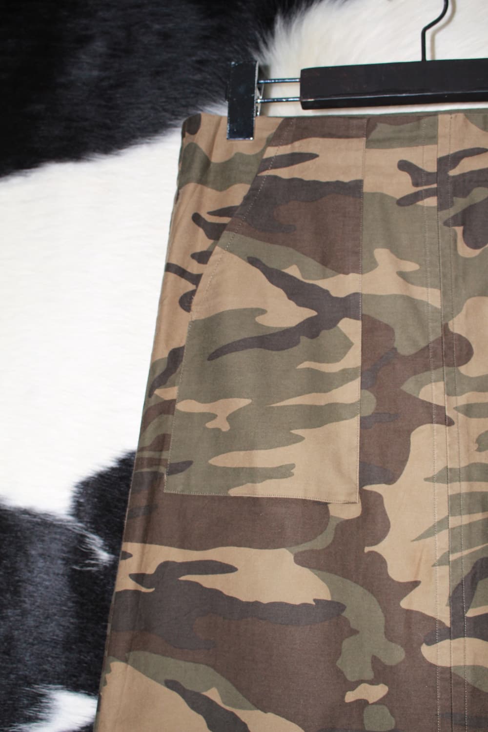 Vintage Camo Pattern Skirt 상품이미지3