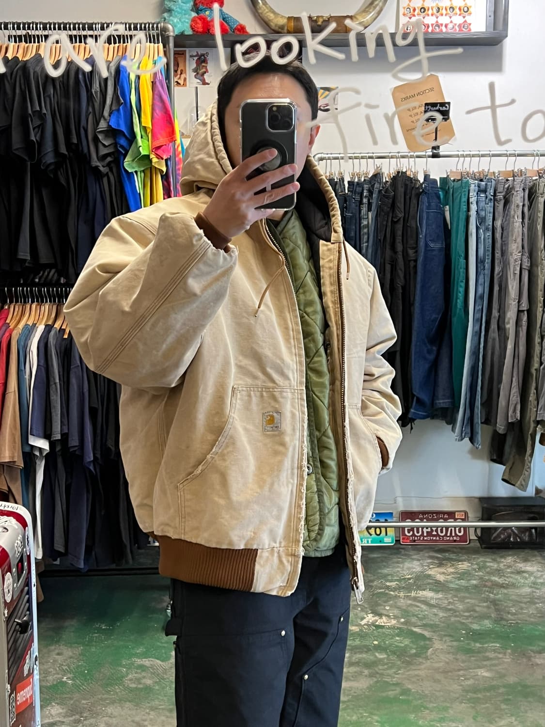 [XL] 칼하트 덕 액티브 자켓 J140 BRN 빈티지 워크자켓 후드집업 상품이미지3