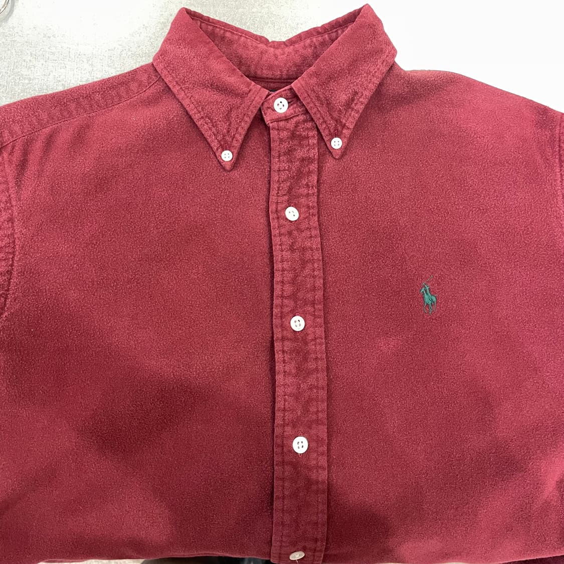 (M) POLO 폴로 랄프로렌 솔리드 셔츠     상품이미지9
