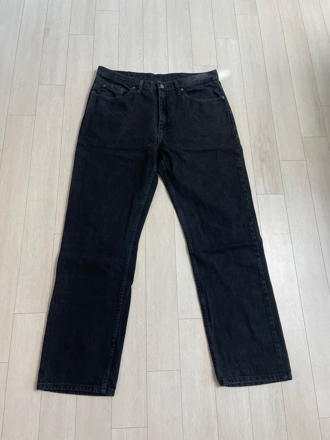 빈티지 랭글러 데님 블랙 36/30 상품이미지4