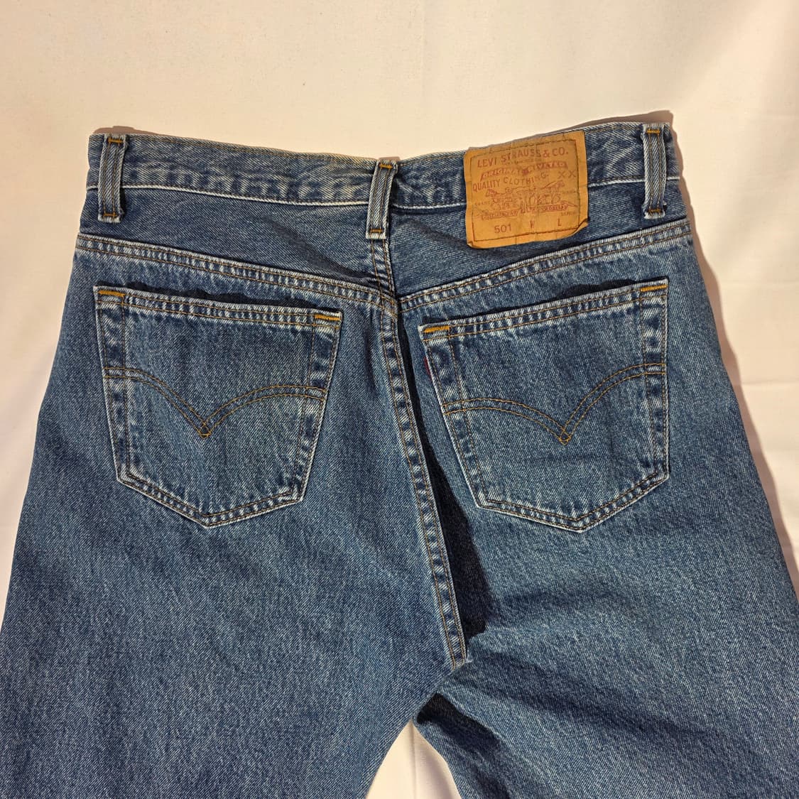 [W33L34]90s 리바이스 501 데님팬츠(MADE IN 캐나다) 상품이미지7