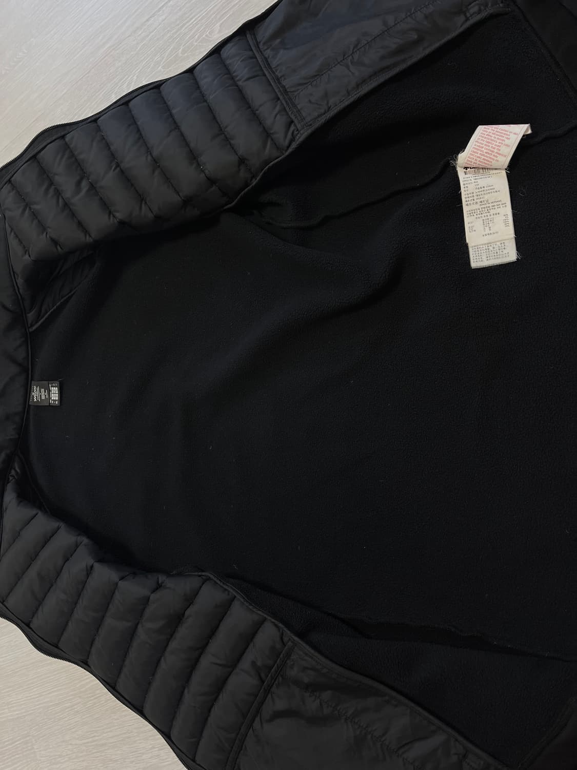 데상트 경량점퍼 100-105 상품이미지4