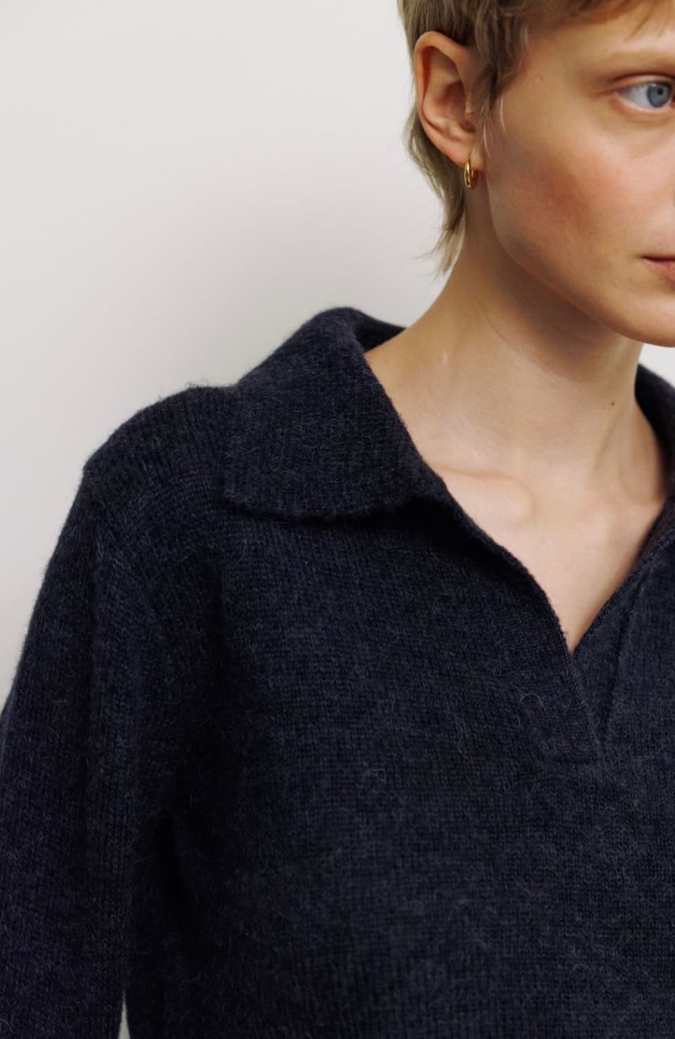 le ete 르에떼 딥 네이비 니트  상품이미지2