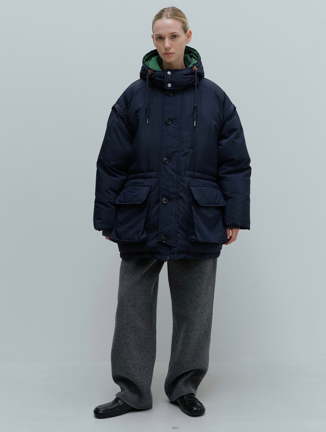 문달 Nord Detachable Jacket in Navy 상품이미지1