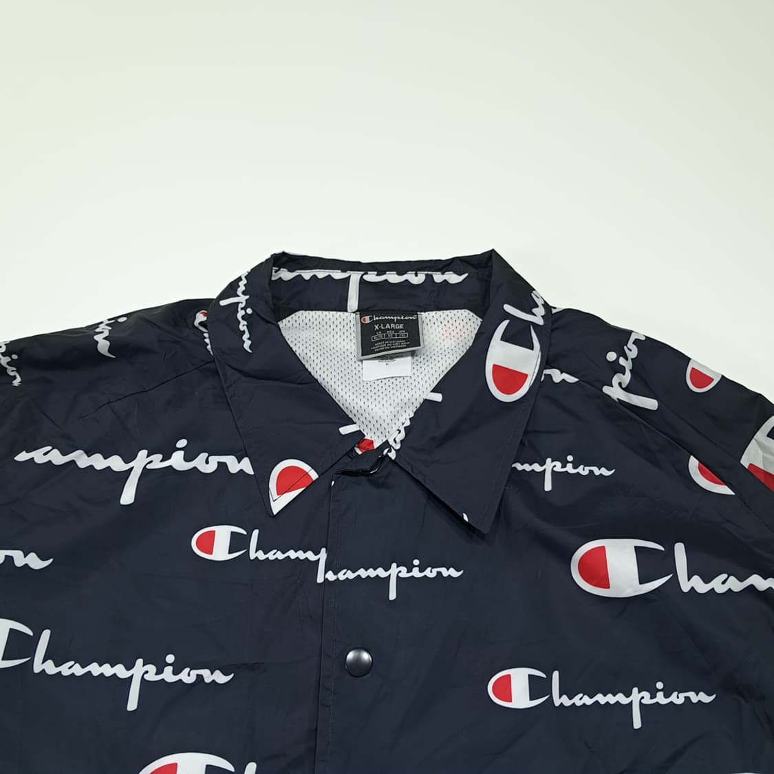 CL882 XL 챔피온 네이비 바람막이 자켓 상품이미지2