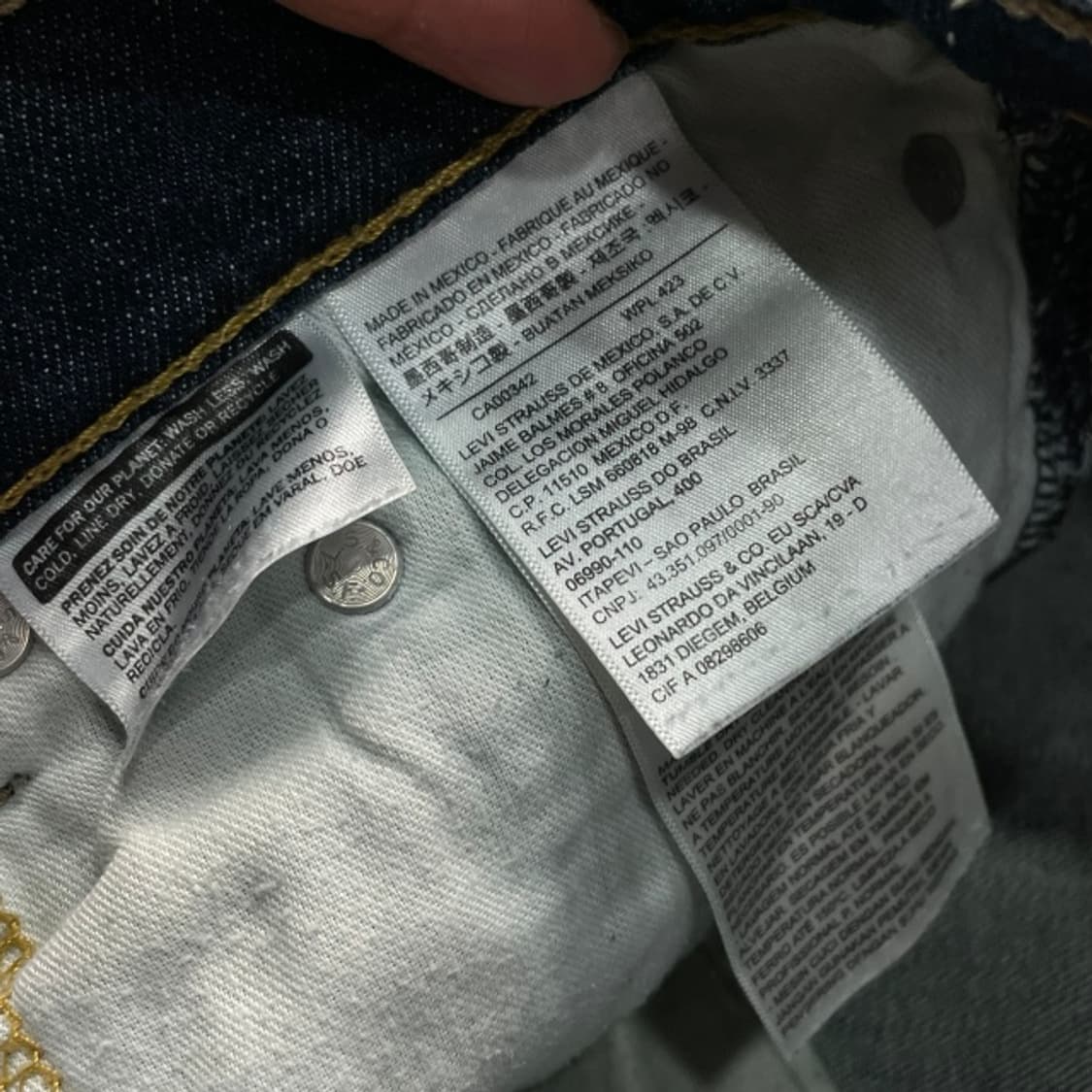 32 리바이스 513 청바지 상품이미지3