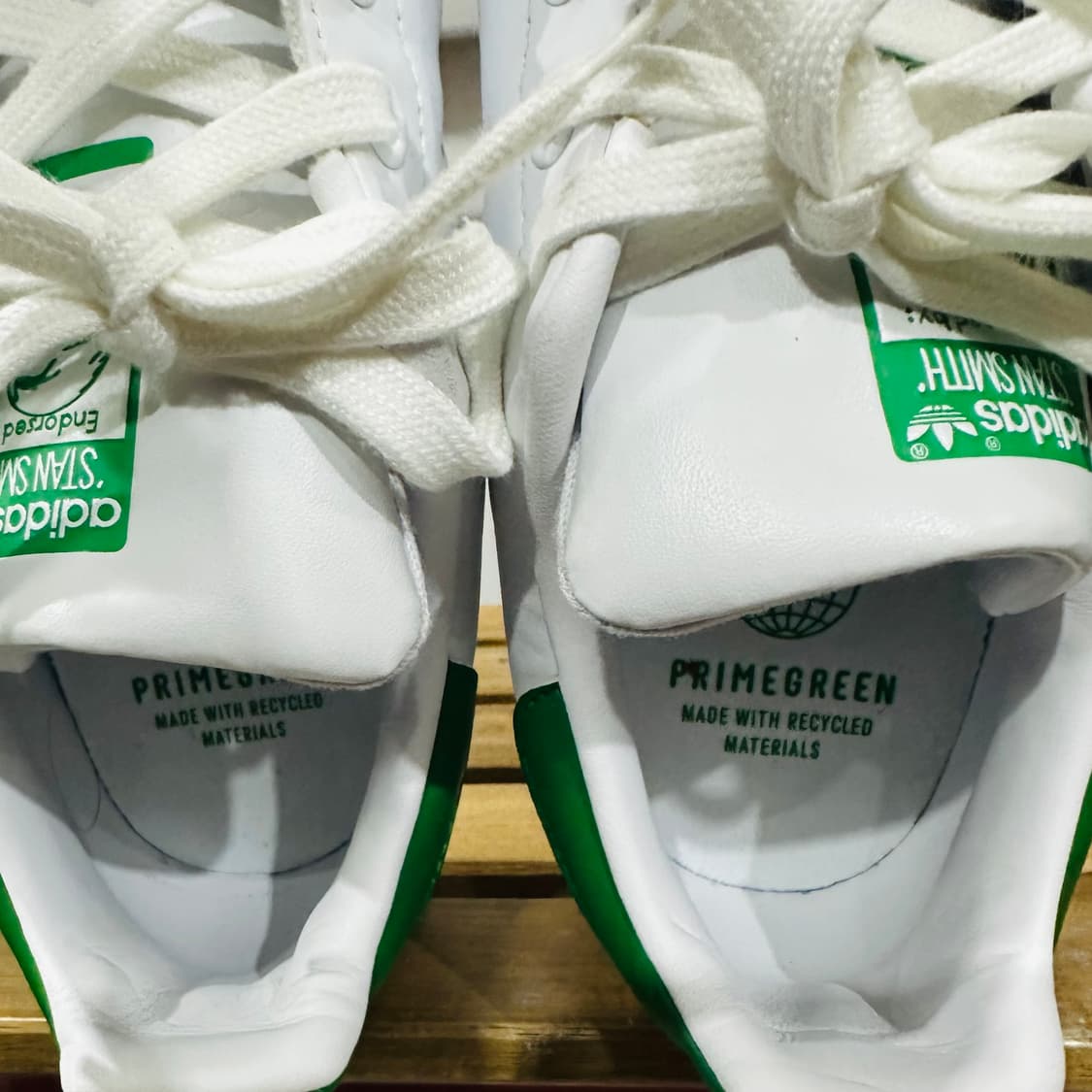 285) 아디다스 운동화 남성 남자 신발 스탠스미스 화이트 그린 상품이미지8