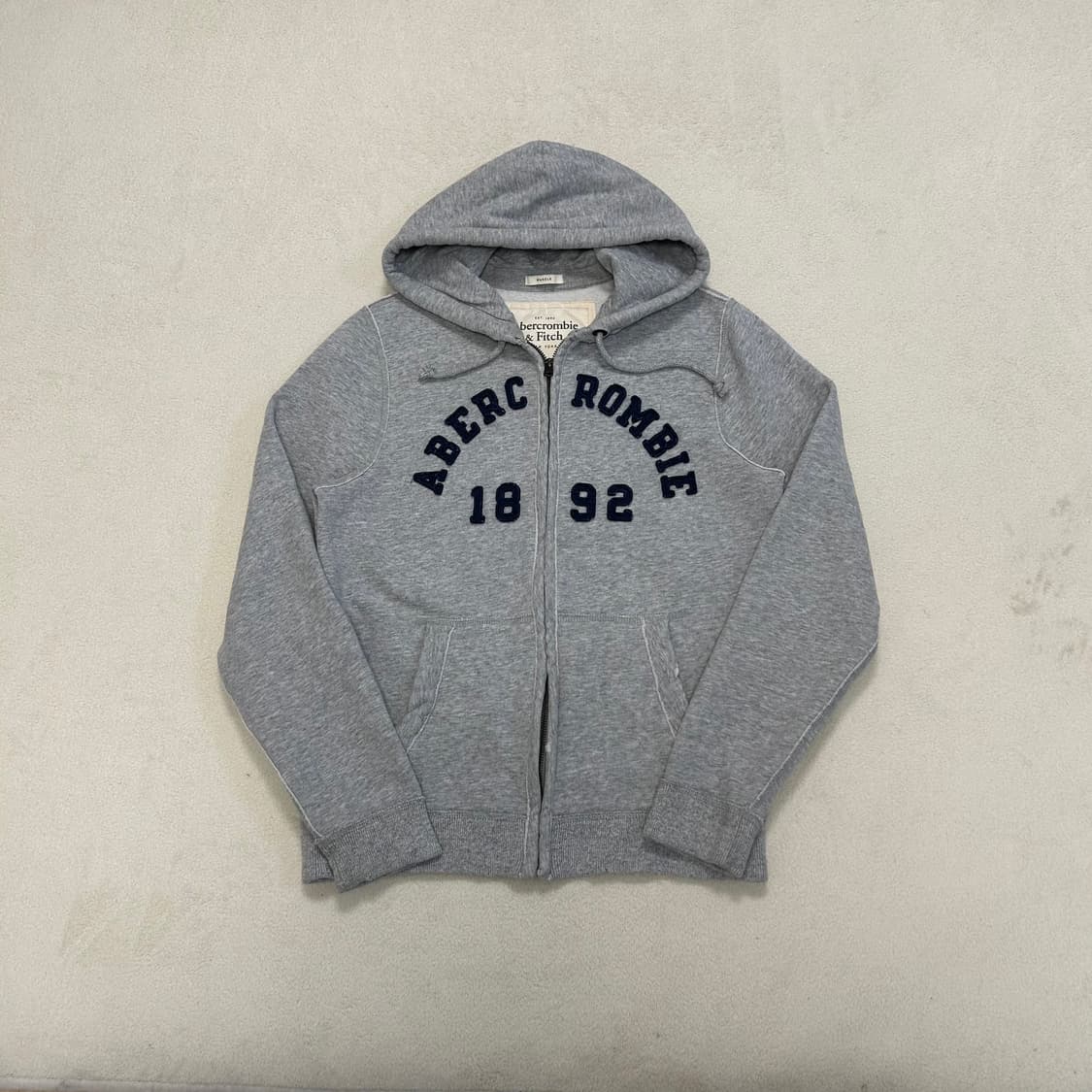 Abercrombie gray hood zip-up 상품이미지4